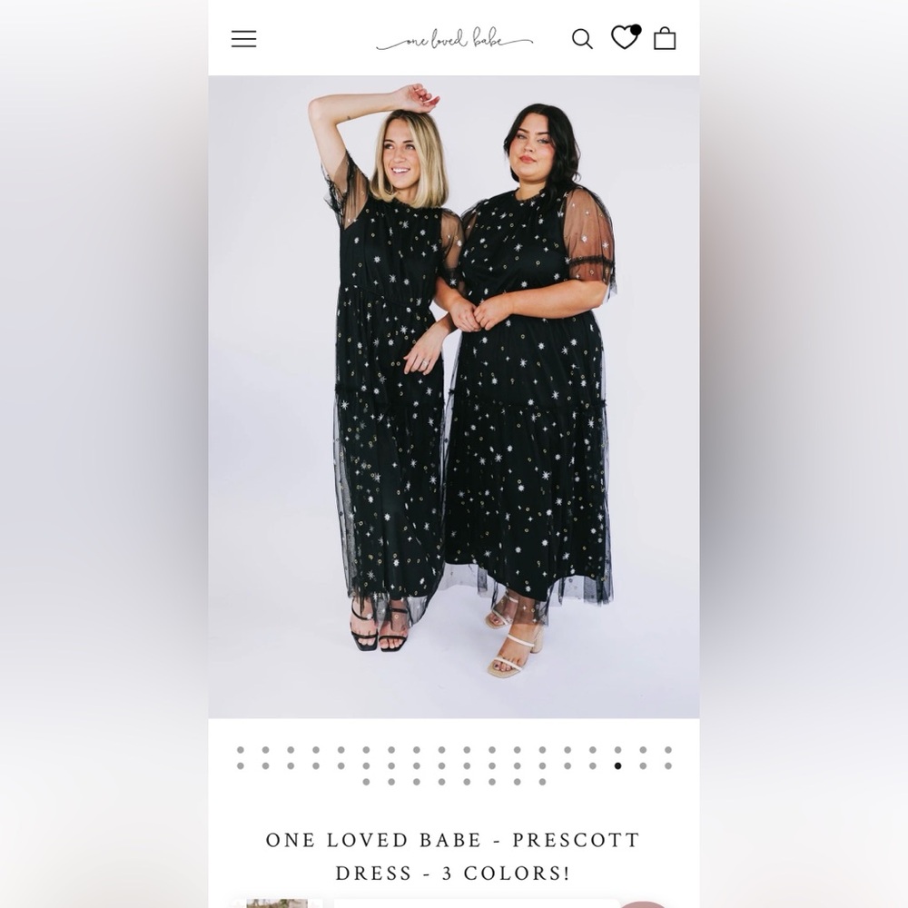 One Loved Babe Starry Prescott Dress